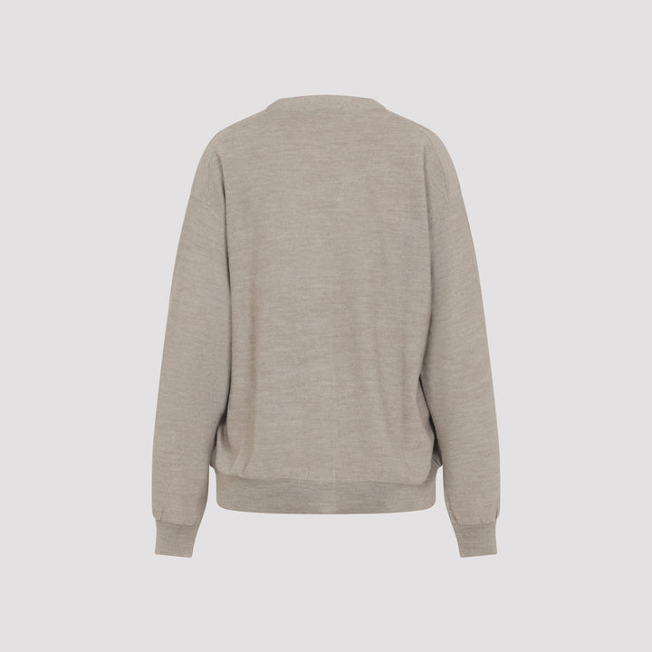 Lemaire Cardigan - Nude & Neutrals | cb70b691f7e7e83105436355eafb048a9cb31c25