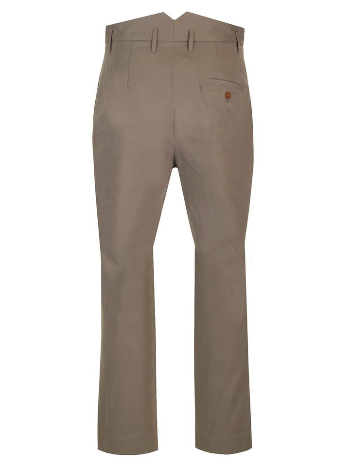 Vivienne Westwood M Cropped Cruise Trousers - Green | 4eb7830a956371847cc9bbc3c9f39e9538d39119