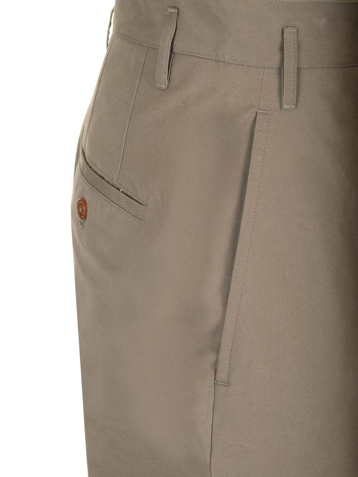 Vivienne Westwood M Cropped Cruise Trousers - Green | 91dc6d712e4edc3c453df2361349bd5f70c7a590