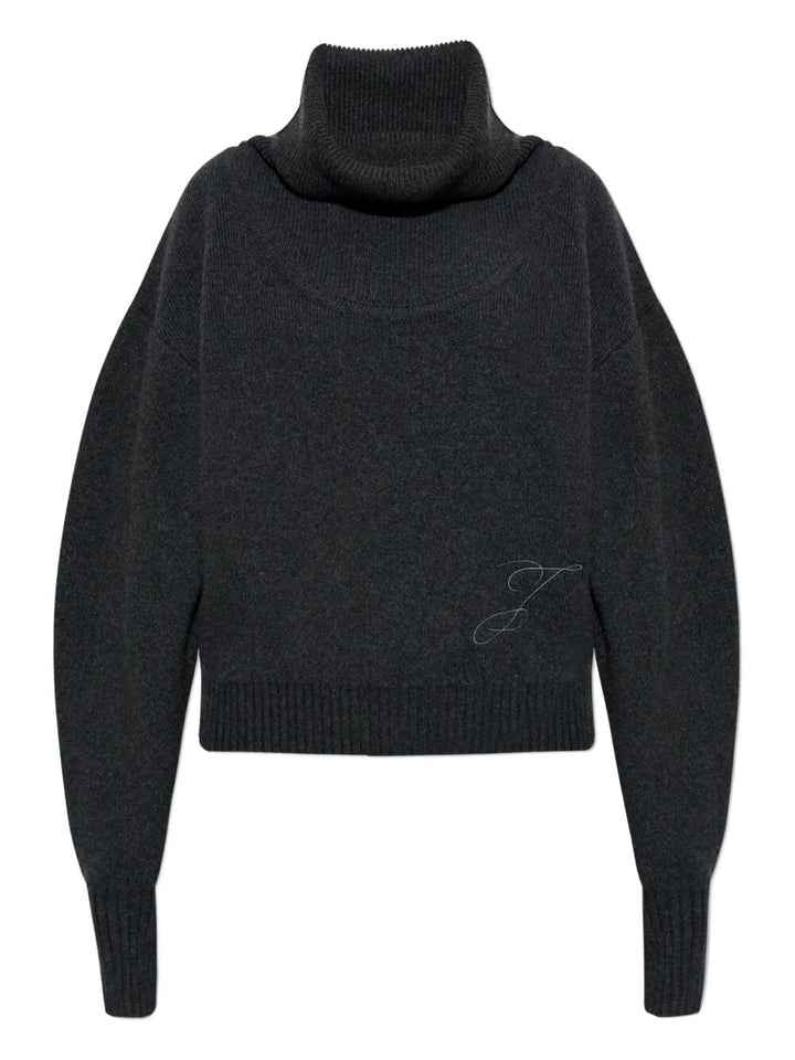 Jacquemus Turtle neck - Grey | a819f8badb1bc48a967e10d614e00652992042a4