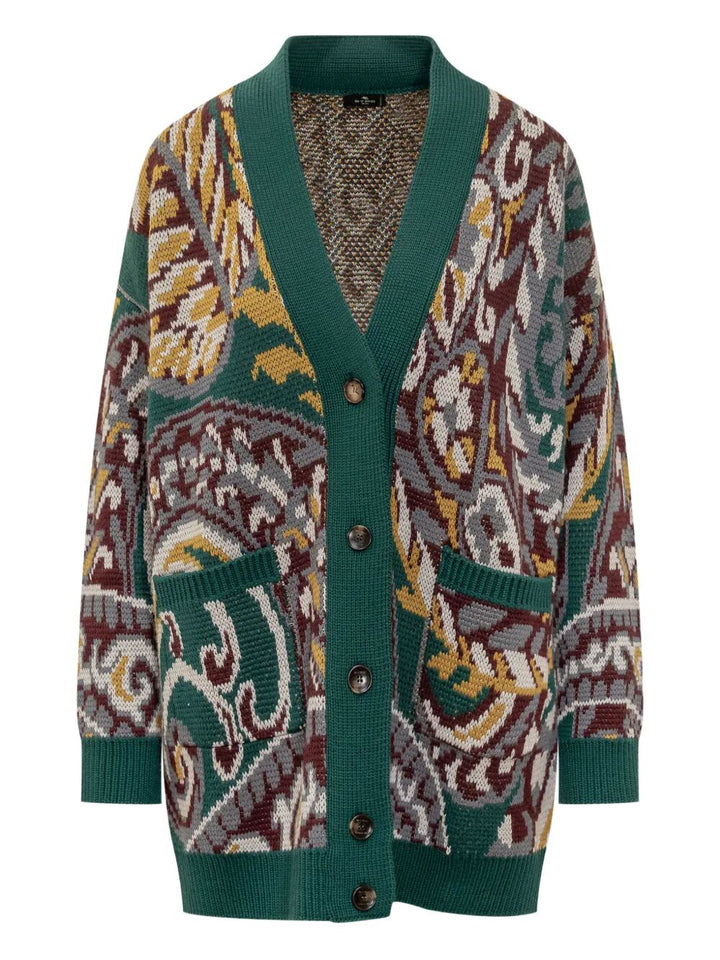 Etro Cardigan - Green | 5aad571f10eb46affd3243d7c620ea0f325a229c
