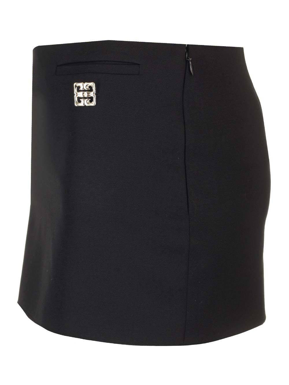 Givenchy Wool Mini Skirt Skirts - Black | 11bb1d65af28c2d98be0c7b01d3c0be6c7ef4518