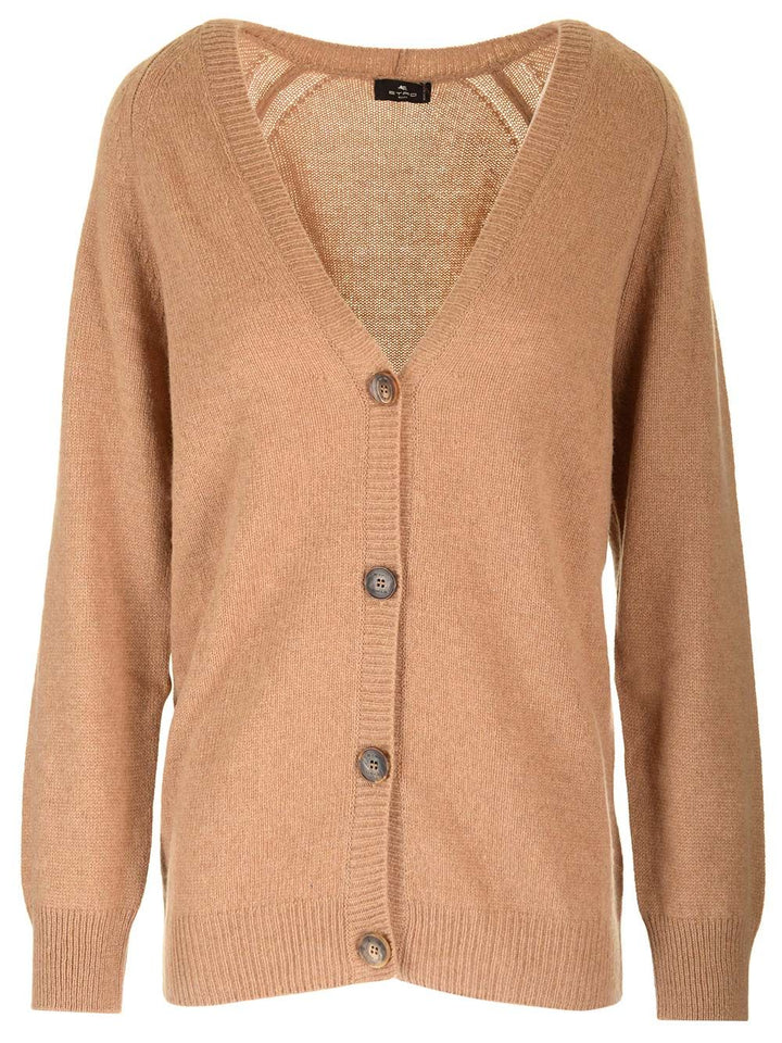 Etro Cashmere Cardigan Knitwear - Beige | e7c4d7ca5410a9057b2e6a955dff27c4e8611c67