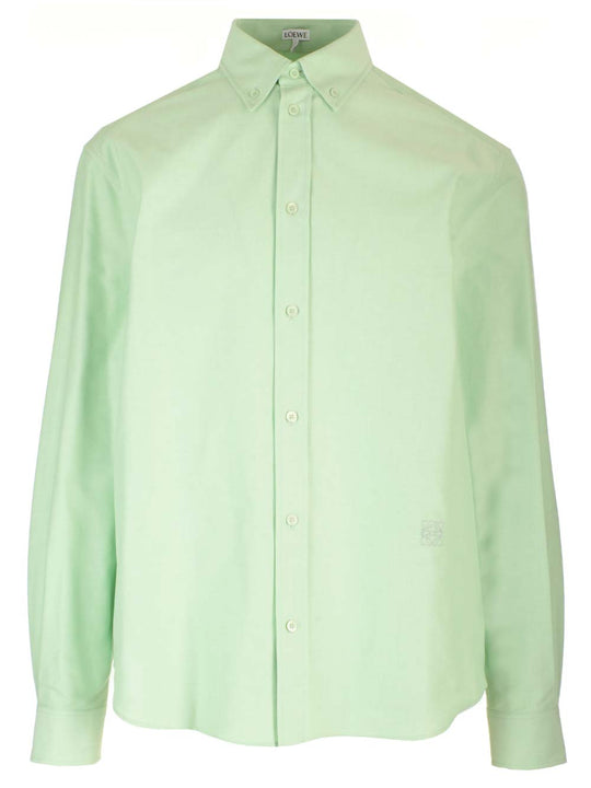 Cotton Shirt Shirts Green