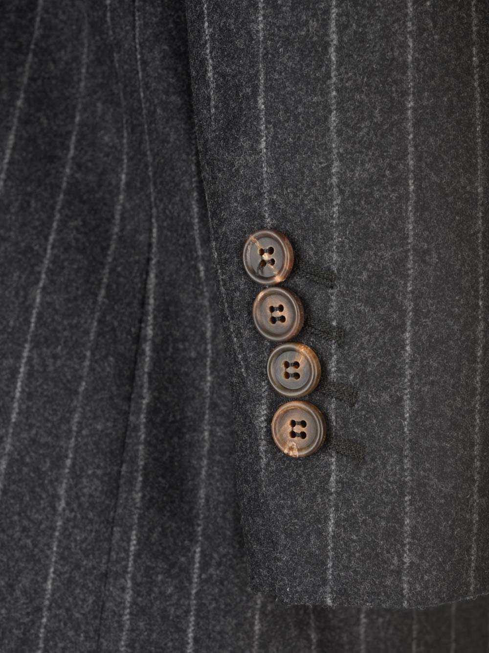 Brunello Cucinelli Pinstripe Blazer Jackets - Grey | 934a5083bf4e1bad7b42b6c7174e82d8828f5d28