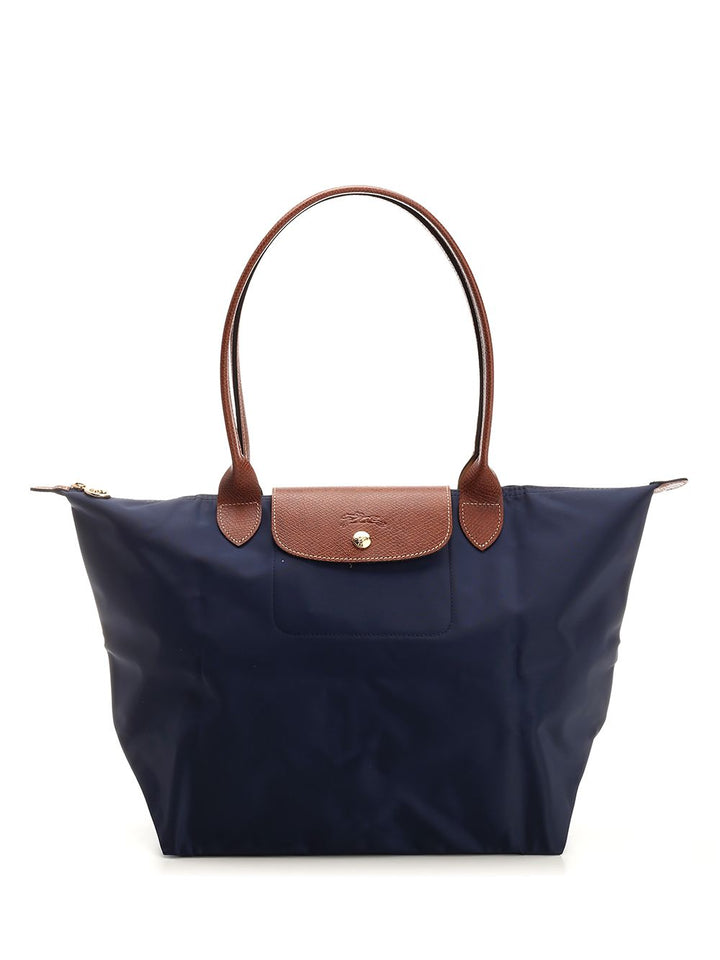 Longchamp Paris Le Pliage Original Shoulder Bags - Blue | 44180a7a7404a8ad99e200eafdb51bb72ffa2968