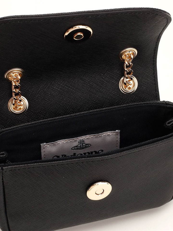 Vivienne Westwood Purse Chain Handbags - Black | 40283482472cbfe467bd514baf83546d672d263a