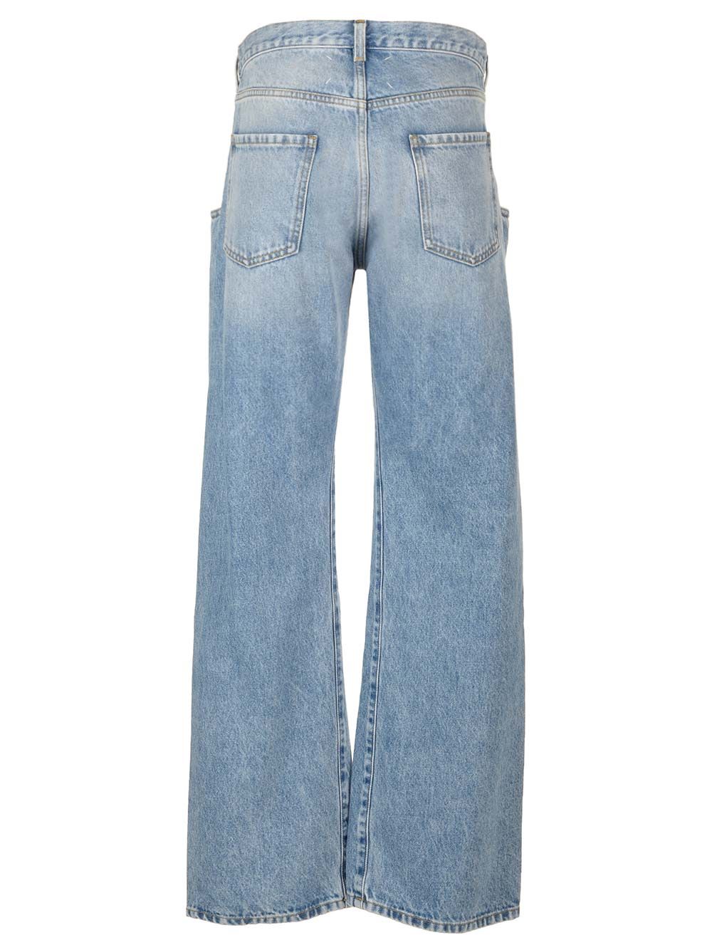 Maison Margiela Straight Leg Jeans - Blue | 8434aaa205049129ec2e232b0ce69201adad1e27