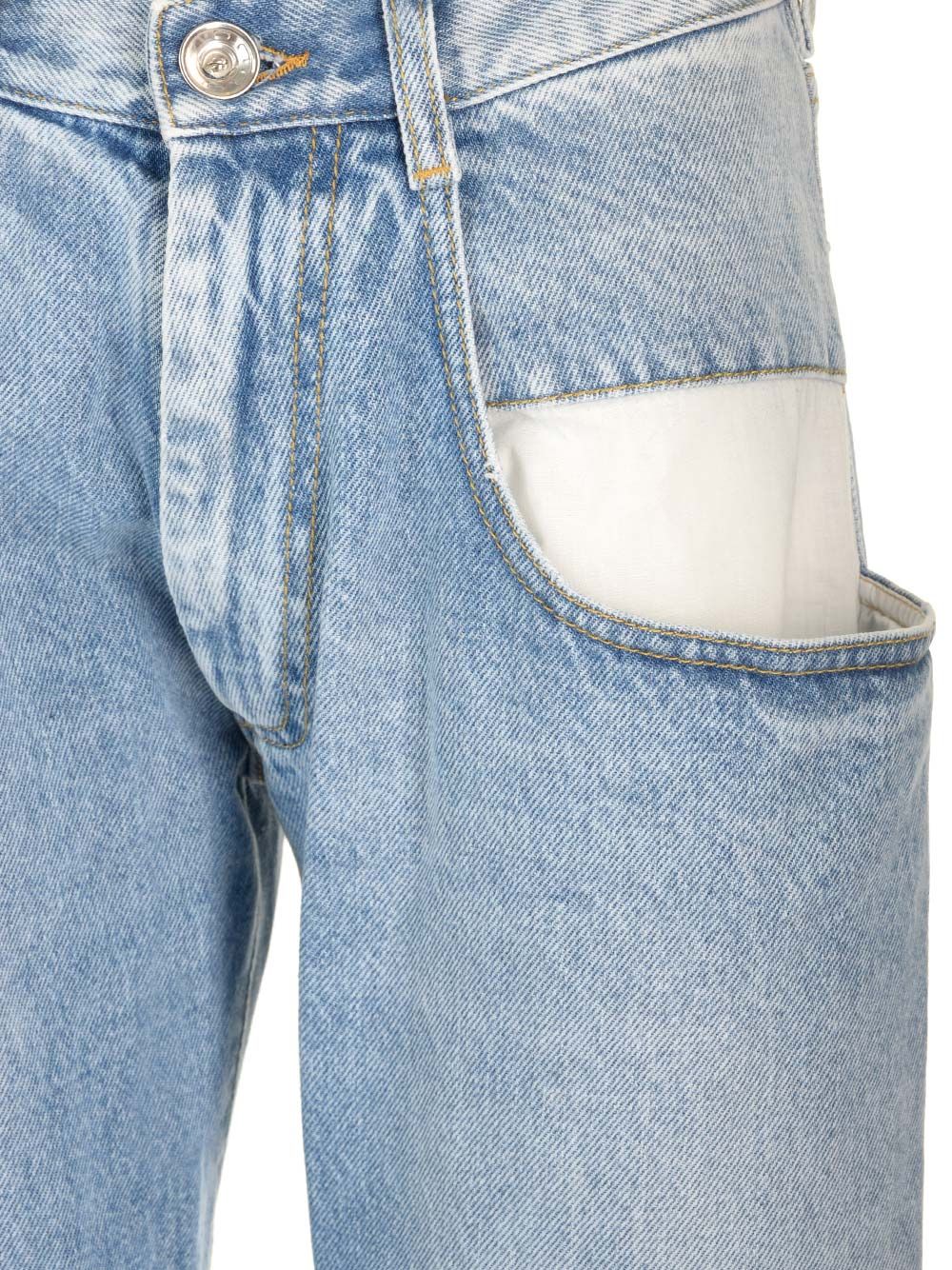 Maison Margiela Straight Leg Jeans - Blue | 675ee85adcc77eeb4838cca17de145208e1454f1