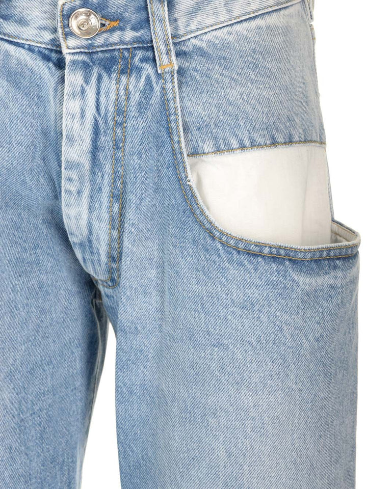 Maison Margiela Straight Leg Jeans - Blue | 675ee85adcc77eeb4838cca17de145208e1454f1
