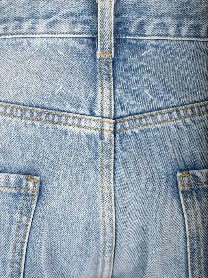 Maison Margiela Straight Leg Jeans - Blue | 4649411ed8db7f466ac7b8b5658227c990485c12