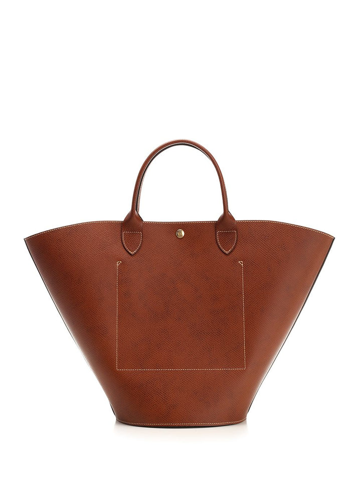 Longchamp Paris Epure - Sac Porté Main Handbags - Brown | 310ef5bd46f6cfb7e0aad8f53103844616685f5d