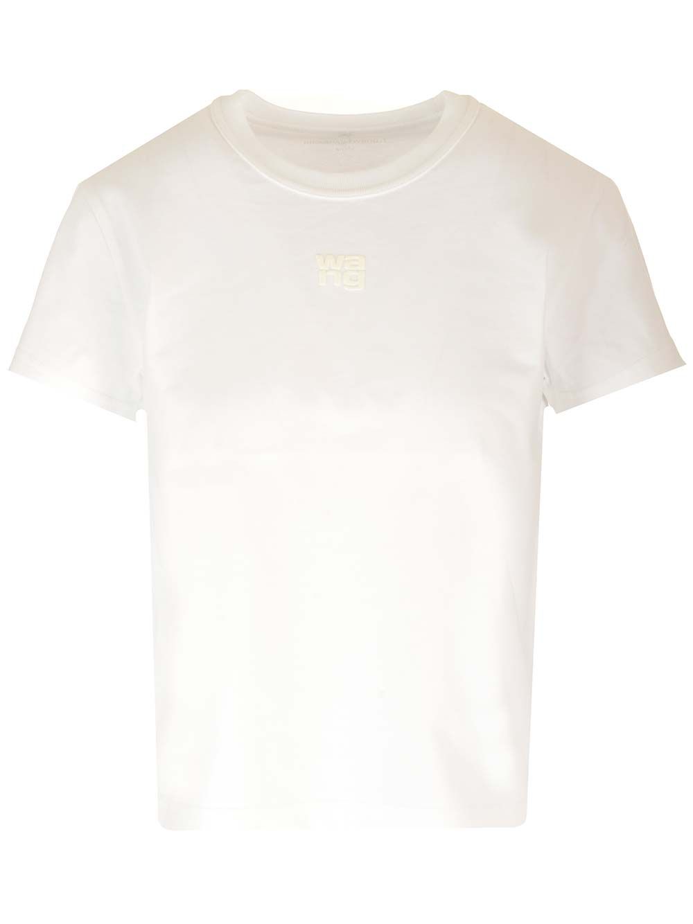 Alexander Wang Puff Logo T-Shirt - White | 04a9259cecd996bbbdc8f3f24ab7b4649c2dc71a