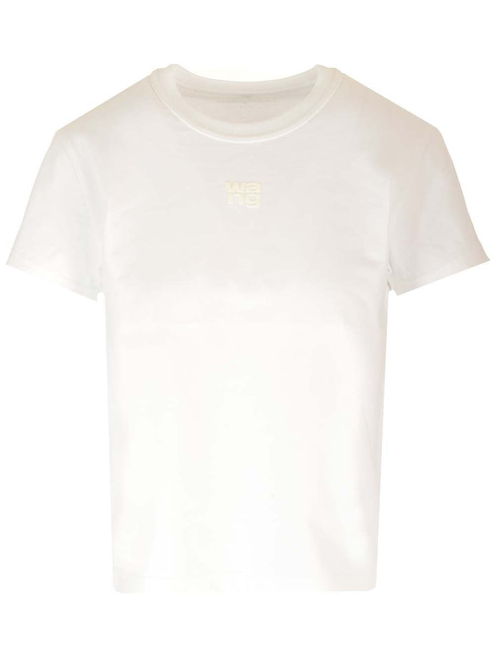 Alexander Wang Puff Logo T-Shirt - White | 04a9259cecd996bbbdc8f3f24ab7b4649c2dc71a