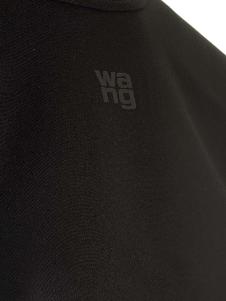 Alexander Wang Puff Logo T-Shirt - Black | 689f62c4e60a20ebb73a6fe1646ebc19009b1a8a