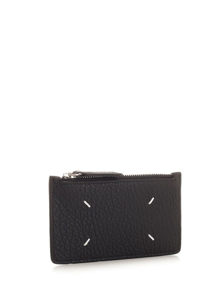 Maison Margiela Four Stitches Wallets - Black | be1e0983eb98f052a21f50cfdcc936d76e01c4ae