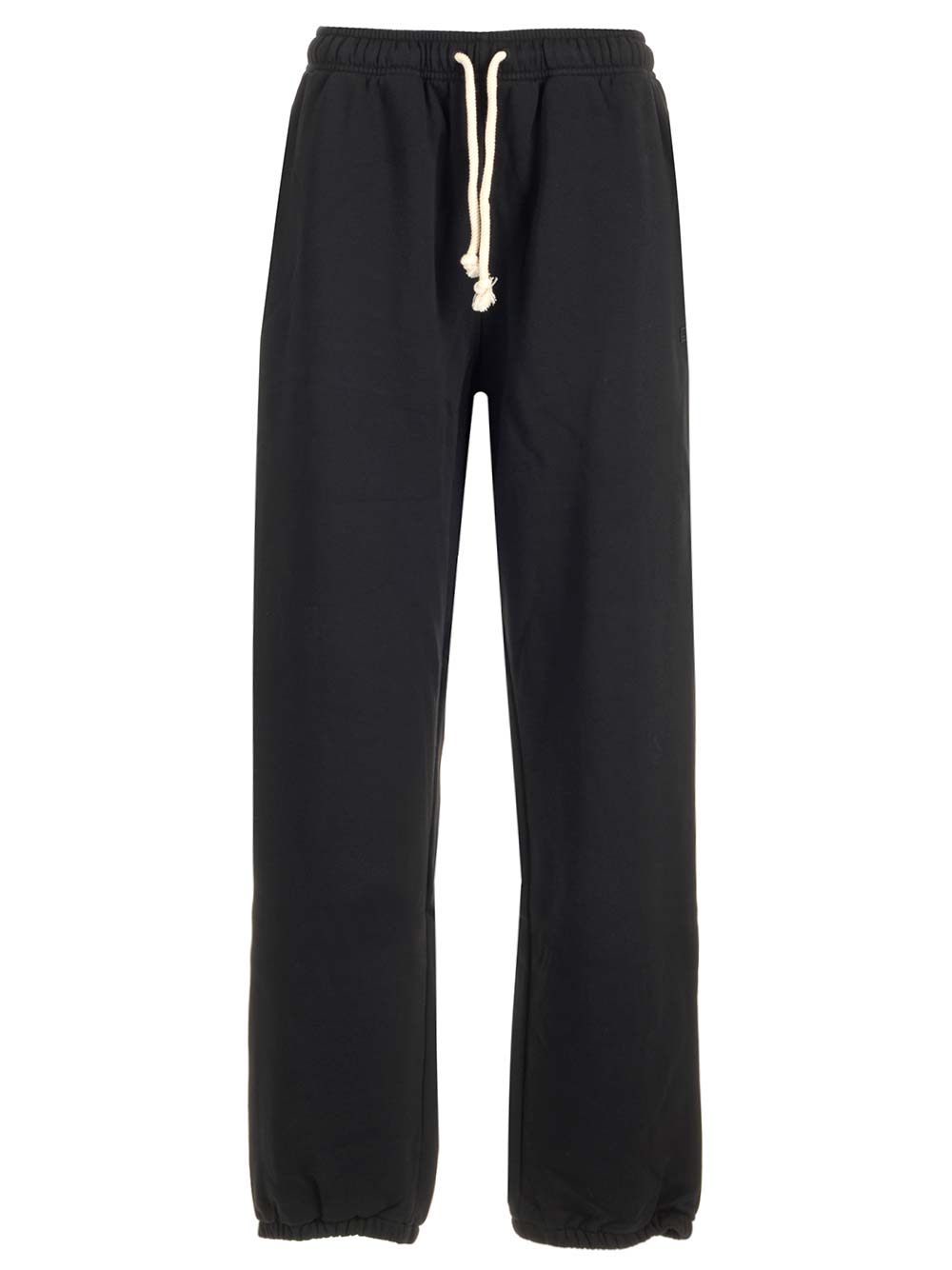 Acne Studios Black Face Swaet Pant Trousers - Black | a40145e348351d7789c25156812e985e3354253b