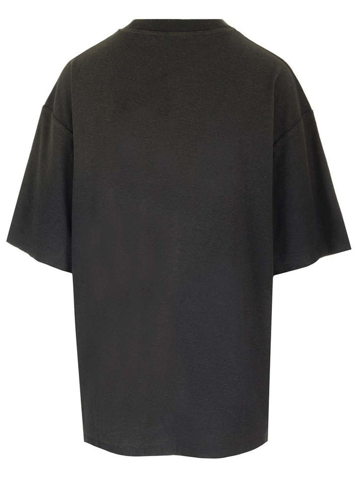 Acne Studios Cotton And Hemp T-Shirt - Black | a8cd1c86e977a72e09d9b83dfd01fa25062ed11d