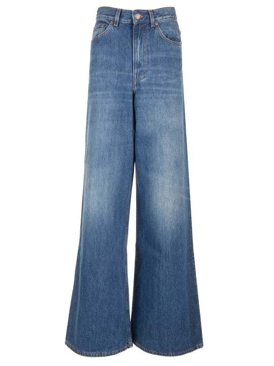 Wide Leg Jeans Blue