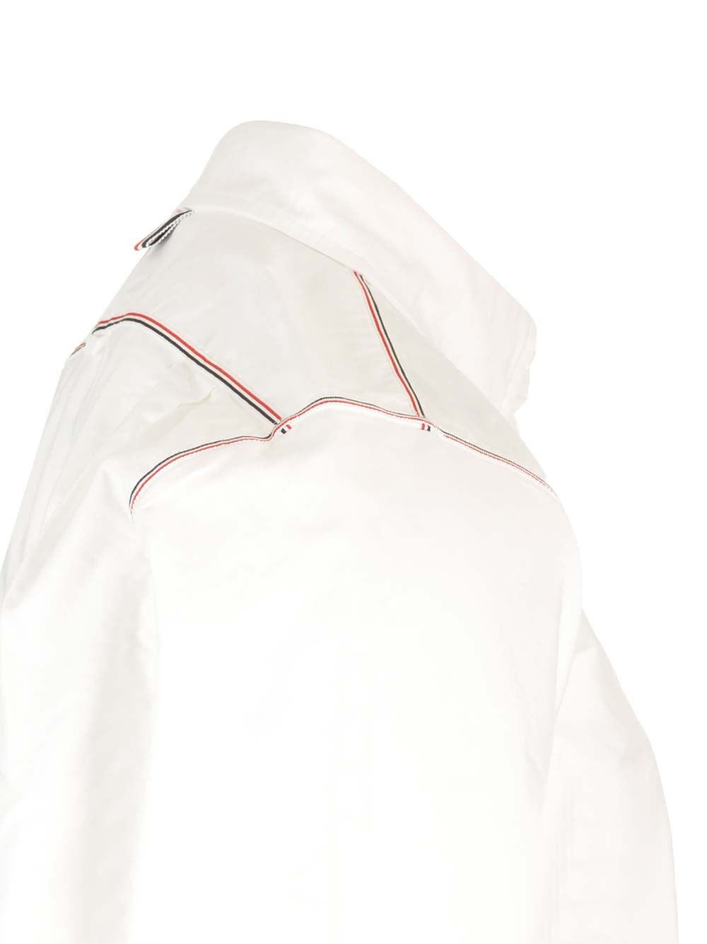 Thom Browne Oxford Framing Shirt Shirts - White | 624cdb7b9a6ed0826cc5b32ffcdd080577167a3e