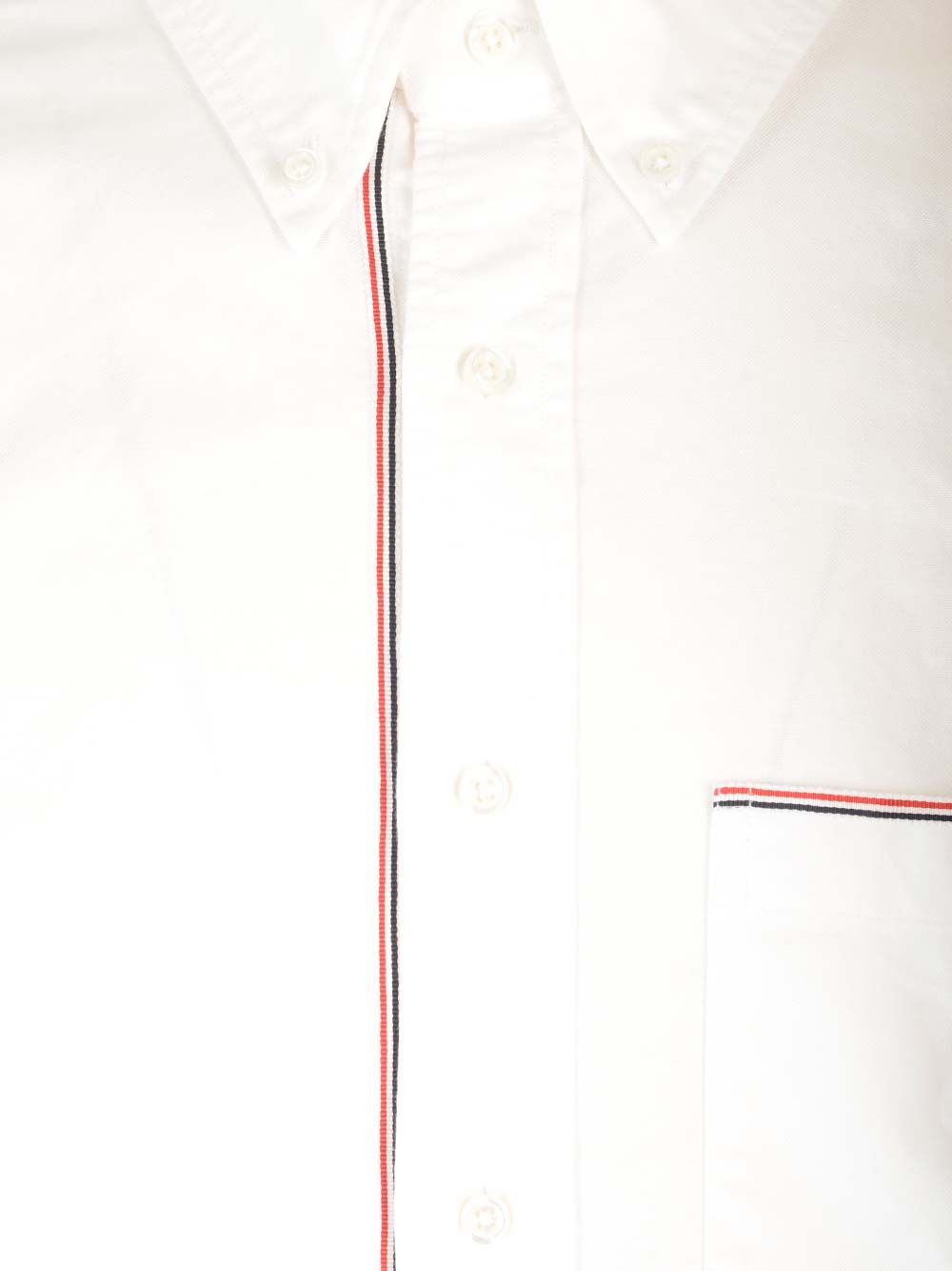 Thom Browne Oxford Framing Shirt Shirts - White | d665f23d12b92e079d34971c7f64906484436bba