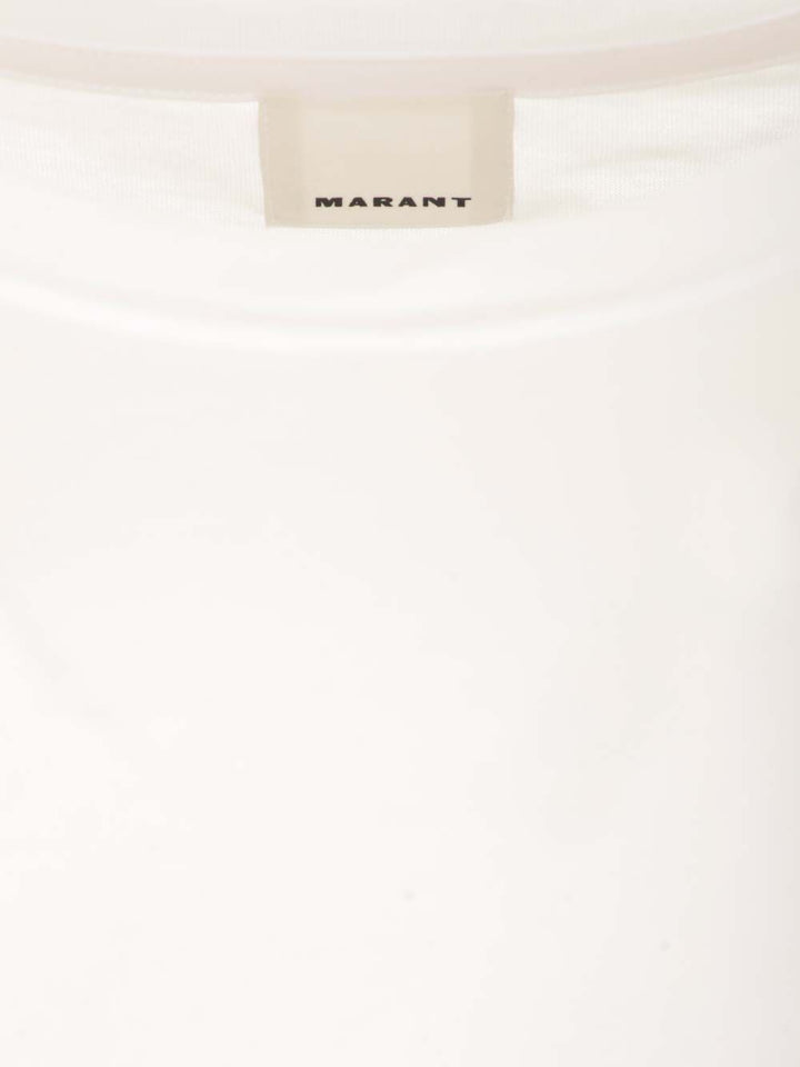 Marant Zafferh T-Shirt - White | ed0c12de6cf6cc884d1aad06acff656b700bf709