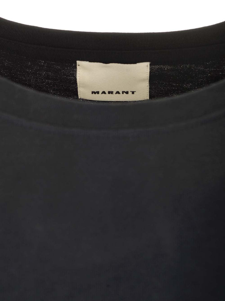 Marant Zafferh T-Shirt - Black | 139827db91c2cfe5d0bf1dd1ca3f3d30f11cbf44