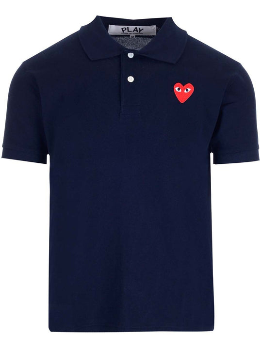 Half-Sleeved Polo Polo Shirt Blue