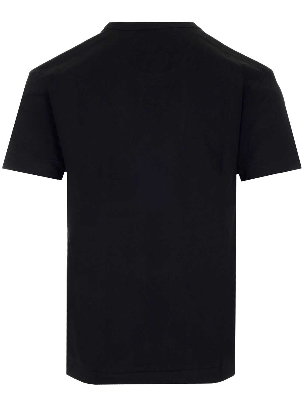 Comme Des Garcons Play Double Red Hearts T-Shirt - Black | 20a3509f4c4c435c6d22bf34a69a7486af2a3514