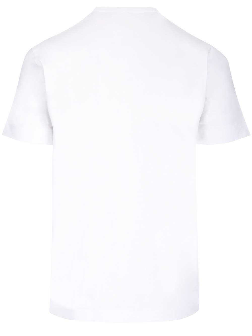 Comme Des Garcons Play With Small Red Heart T-Shirt - White | 40601cebef3e065b464c6aa3a93f895e9b626fe7