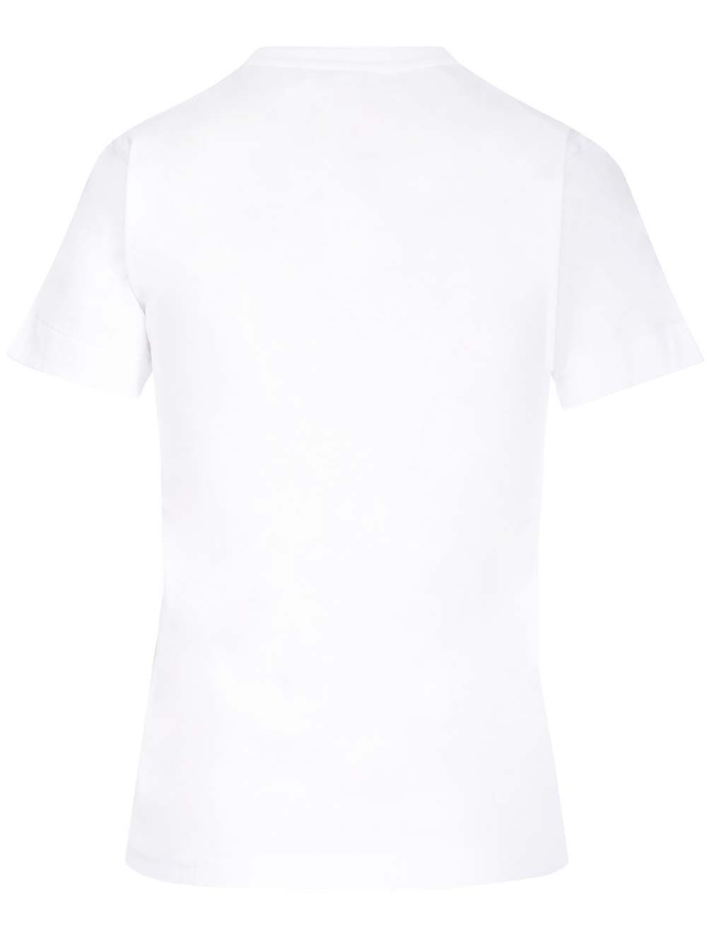 Comme Des Garcons Play With Small Black Heart T-Shirt - White | faf6894d81147ec2448933e31b86e4f1e05cbd62