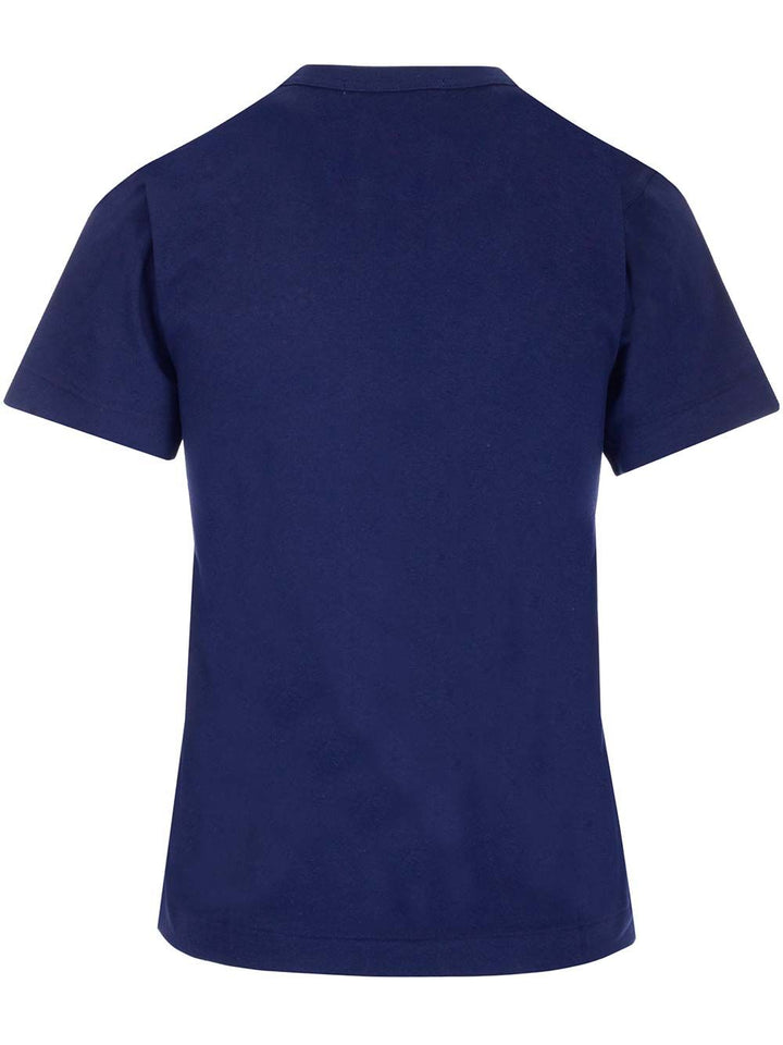 Comme Des Garcons Play Multi Hearts T-Shirt - Blue | ab7d01ee7967a71c6fc69bedb6561b96cf02c805