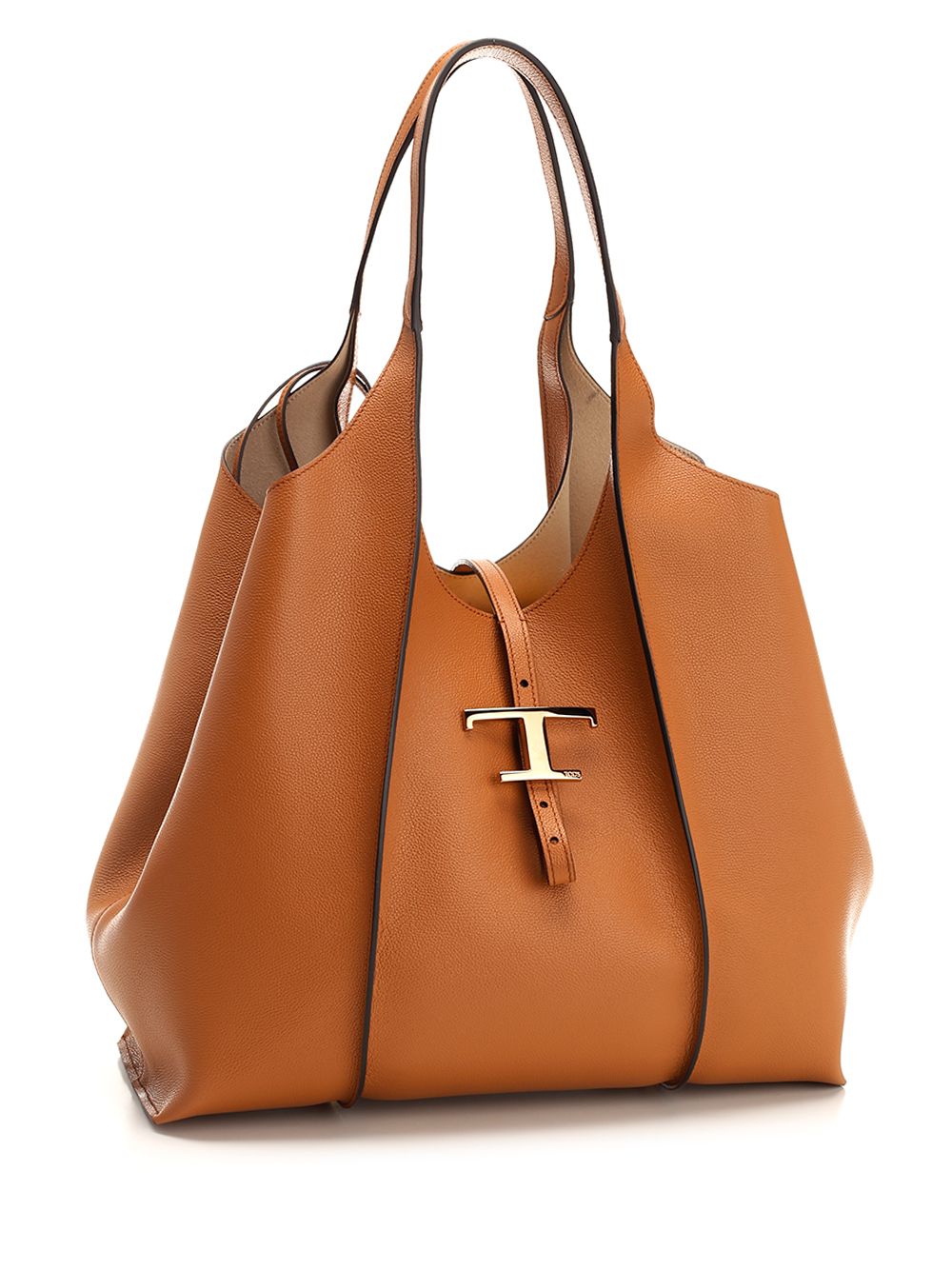 Tod'S T Timeless Shoulder Bags - Beige | a6372908fb3ab7188086f0e1f09d73571c17c03e