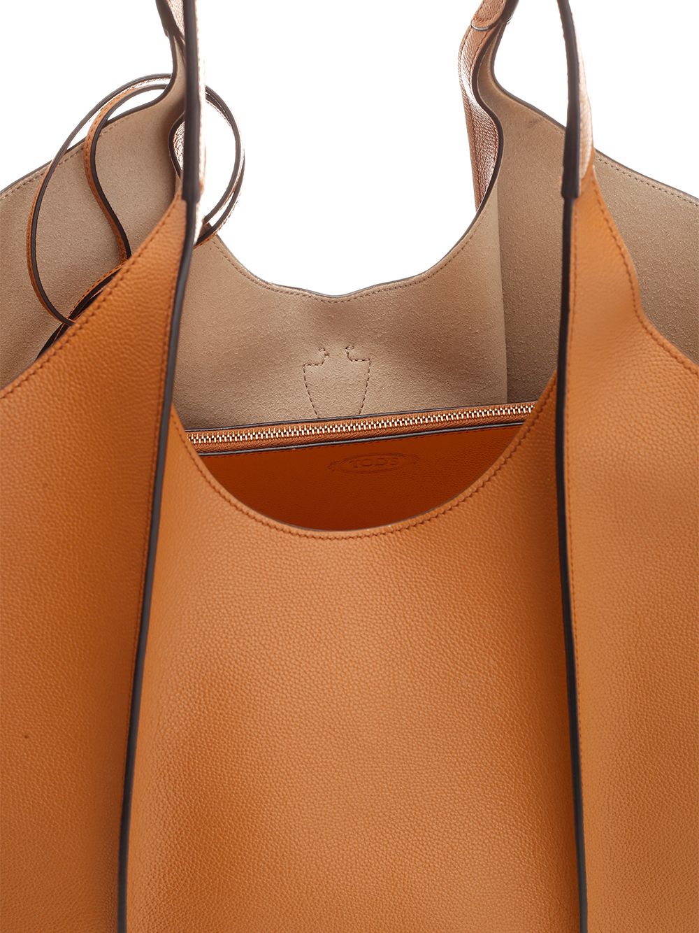 Tod'S T Timeless Shoulder Bags - Beige | e57a238334eeb8ba3d8a8ede2c37816f834dfce6