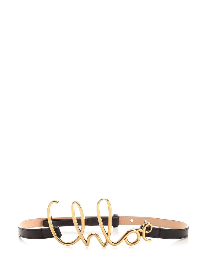 Chloe' Chloé Iconic Small Belt Belts - Black | fe48a1f098a0c41e3acfef4c2d8ec700d4ddac83