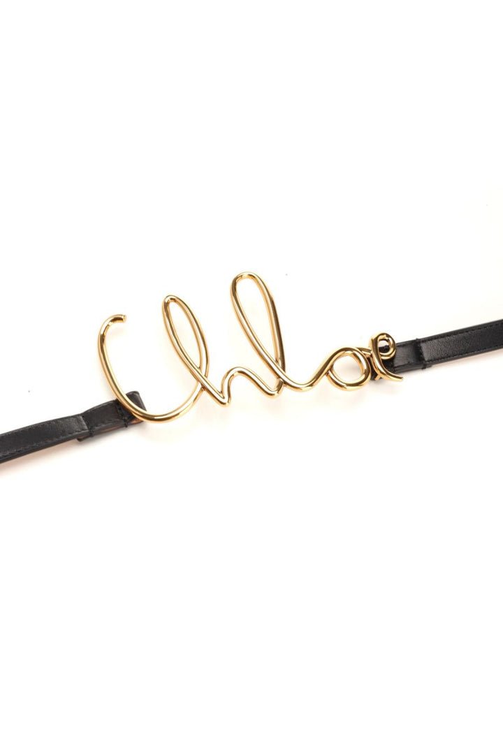 Chloe' Chloé Iconic Small Belt Belts - Black | 6701ce5aab2fca2ecdcbb04c1f01f9221b8422b3