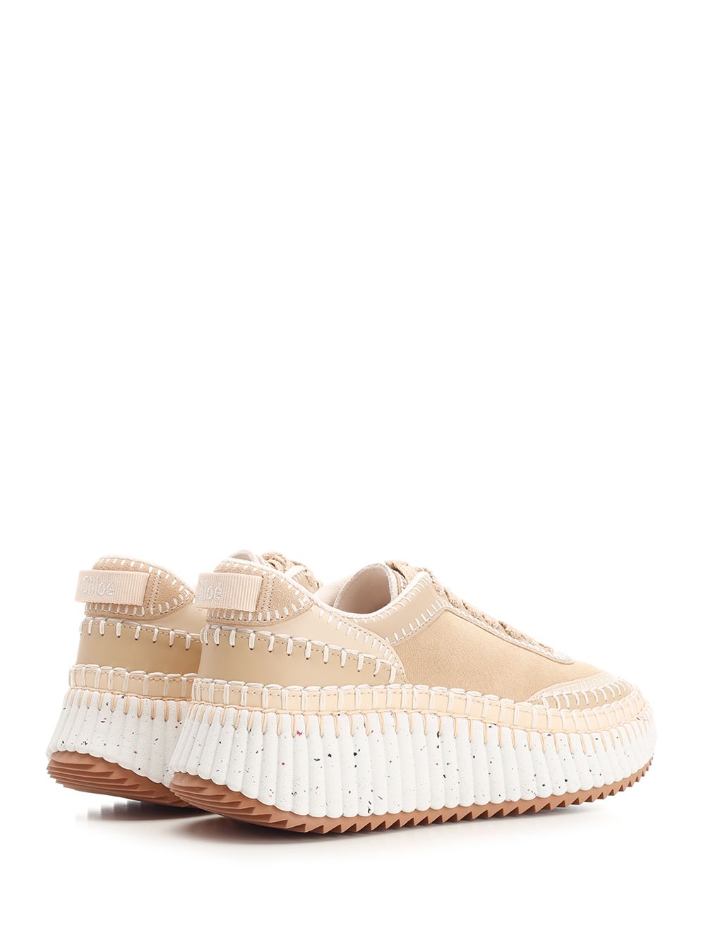 Chloe' Nama Sneakers - Beige | 125d10a049a12f9726934f05533fedb86ed12065