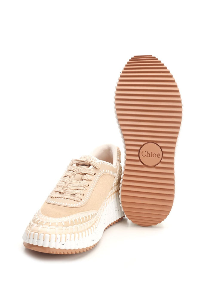 Chloe' Nama Sneakers - Beige | 2064f2c508166c5663e8c18467cffd4f1df98159