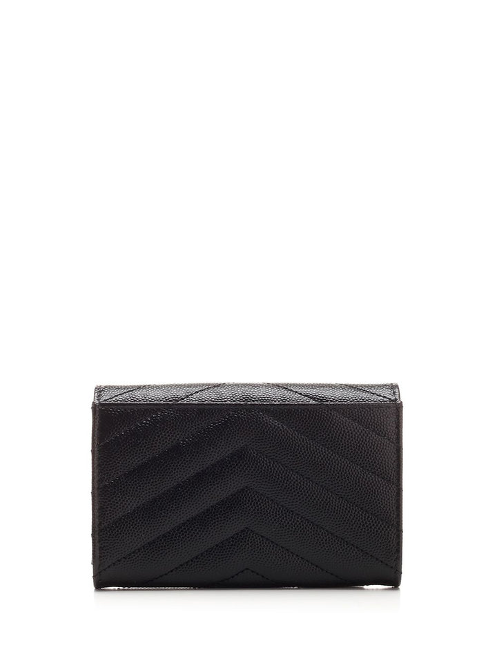 Saint Laurent Cassandre Wallets - Black | 3f5f602f2fd87a615e69f0f089f99f4ac070ca0c