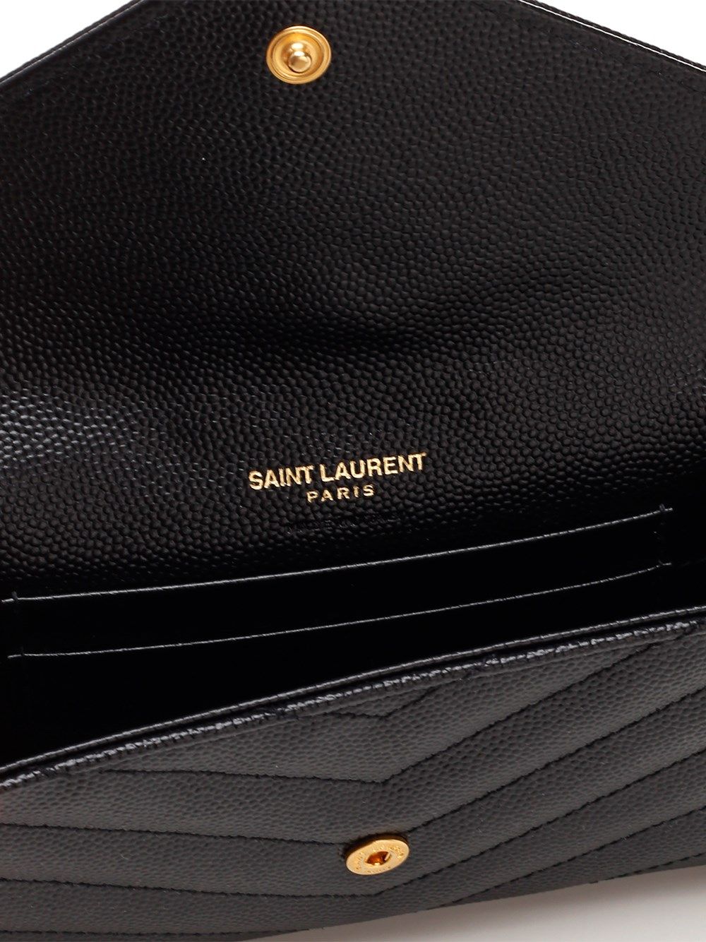 Saint Laurent Cassandre Wallets - Black | 4725c868faed9e6a358a9e39e40ecfab06b67e97