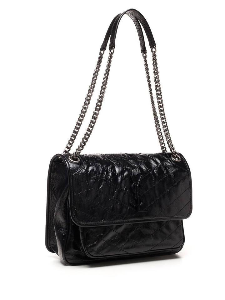 Saint Laurent Niki Shoulder Bags - Black | 2fa847d4d774a965505a7e50cb81c1e0ff1d0a51