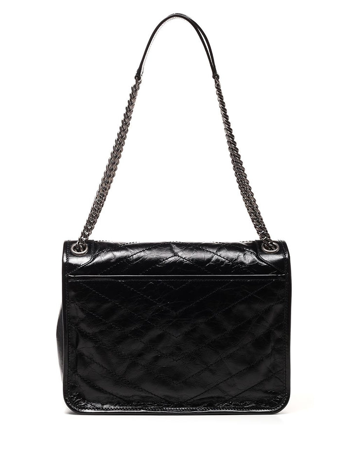 Saint Laurent Niki Shoulder Bags - Black | 3534c065aedd5dac490a7428d3543a8ac5bf84e9