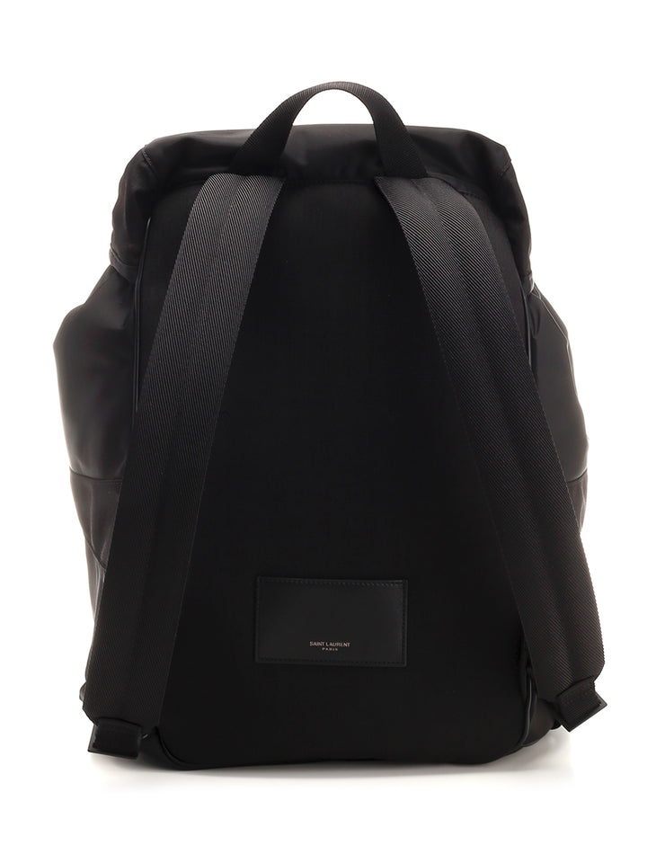 Saint Laurent Nylon Backpack Backpacks & Travels - Black | caced0638c9ab081847de5839b8f61c9ae8c9c21
