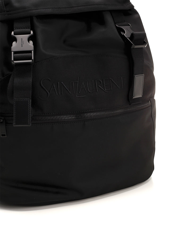 Saint Laurent Nylon Backpack Backpacks & Travels - Black | bb9e62b02be171bfeeeca93a5839b051ba0bcca9