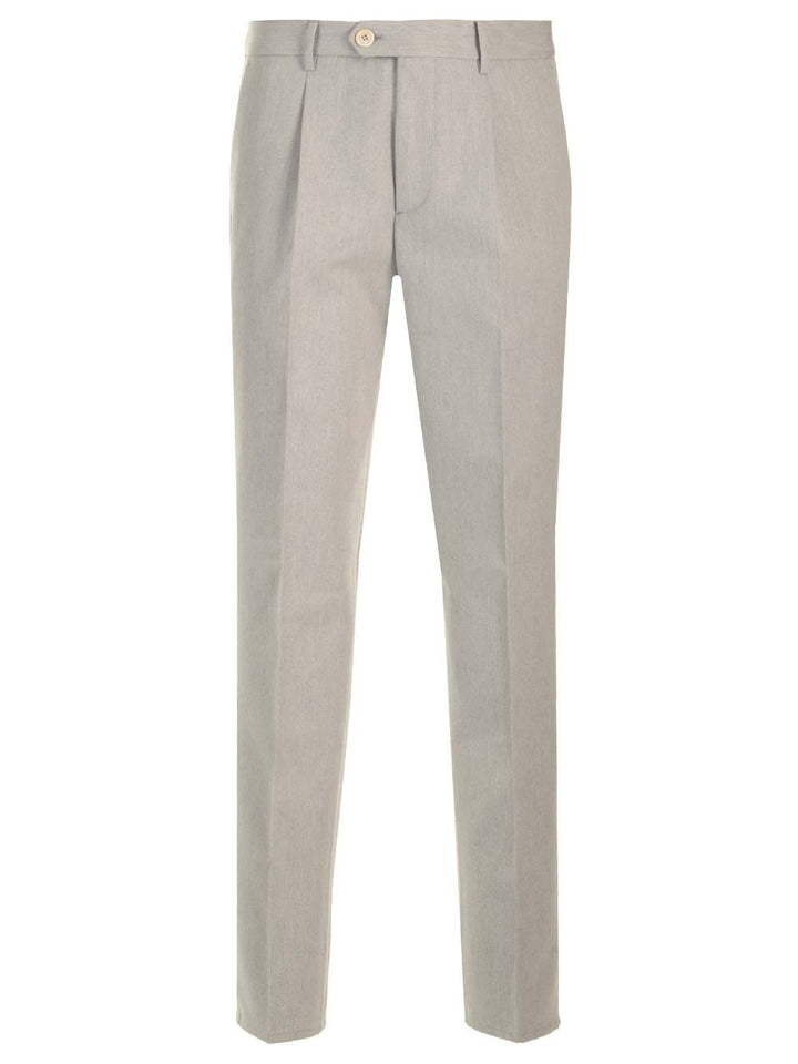 Brunello Cucinelli Leisure Fit Trousers - Grey | ac122b231063296cd96b1529d0f0939186c127b6