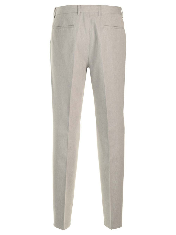 Brunello Cucinelli Leisure Fit Trousers - Grey | 933359527291ba5cd2fb31290858d8182eb19127