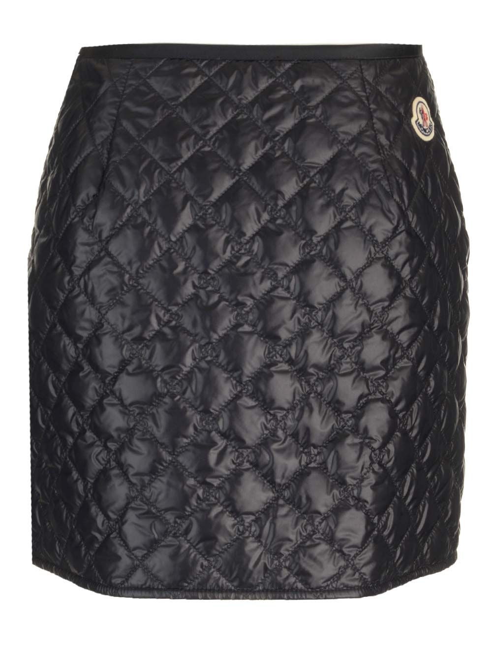 Moncler Quilted Mini Skirt Skirts - Black | 4508817c18ee3a57594def41ab0035c3cbf054e9