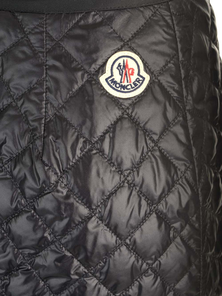 Moncler Quilted Mini Skirt Skirts - Black | 4671cd74971d3ac47220170ee2a22fd52775c4fa