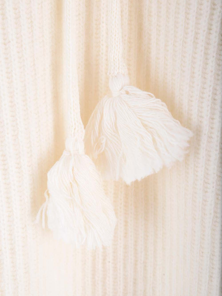 Golden Goose Deluxe Brand Ribbed Wool Sweater Knitwear - White | ad3ed4c7664b9ec1e6ad29ab9ac511539f2bffda