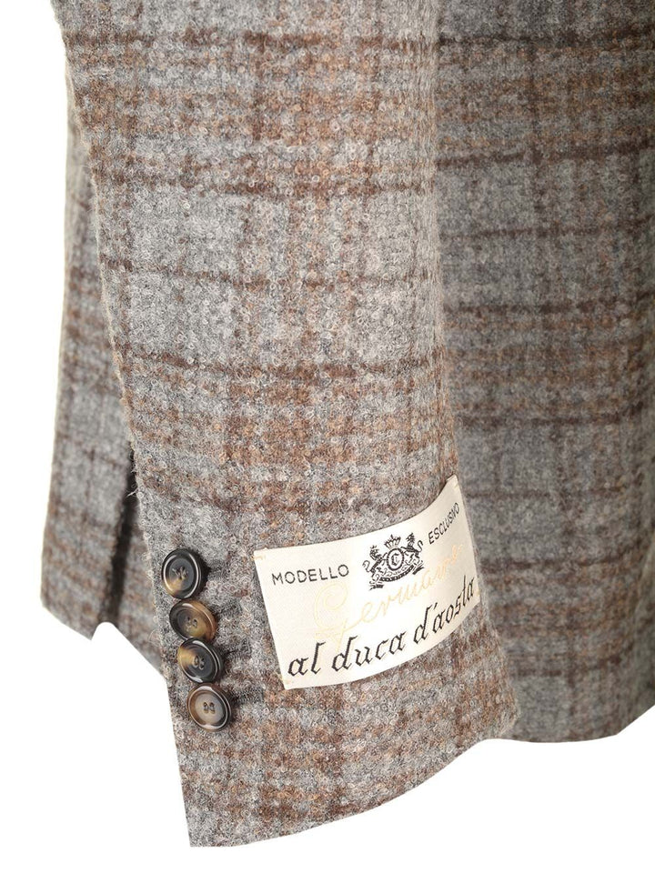 Al Duca D'Aosta Tartan Jacket Jackets - Grey | fb1d061e8eda650bb0261f0e0dc7420f91d55b55
